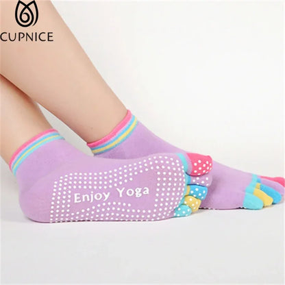 Colorful Women Yoga  Non-Slip Ladies Socks