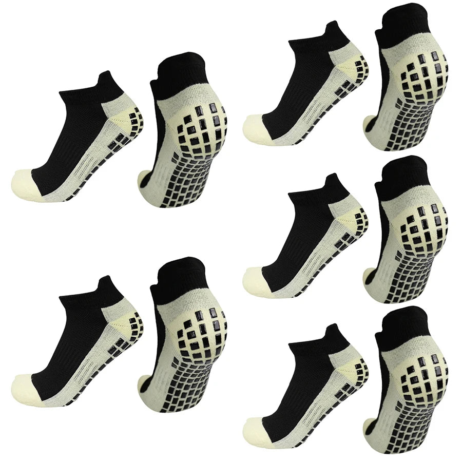 5 Pairs  Anti-slip Fitness Pilates Socks