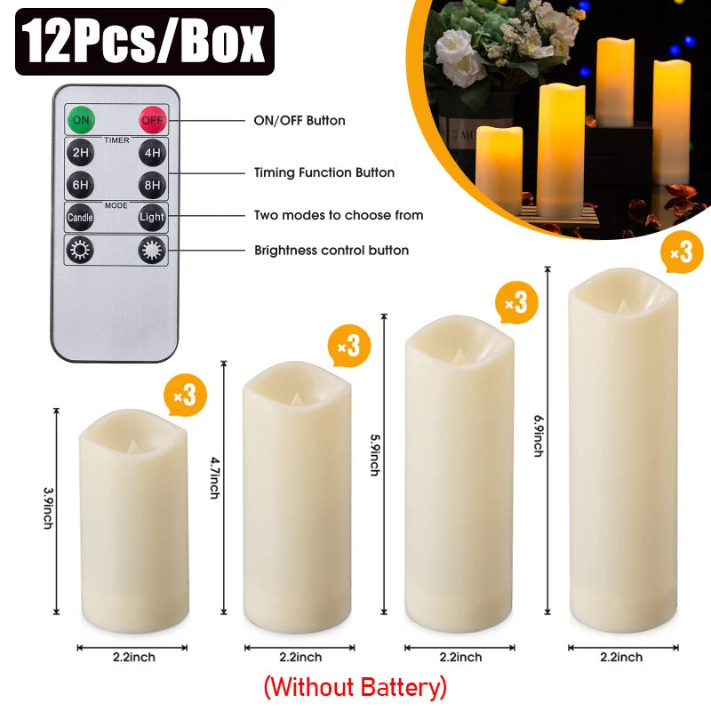 Flameless Candles Led Candles Battery Operated