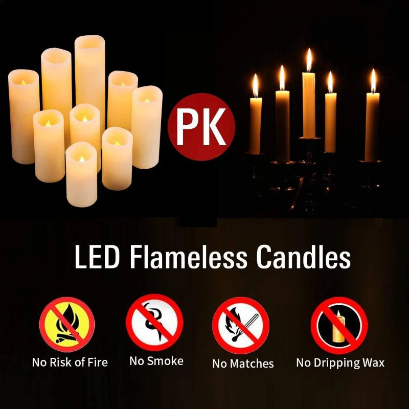 Flameless Candles Led Candles Battery Operated
