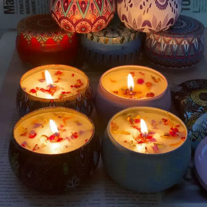 Scented candles, incense