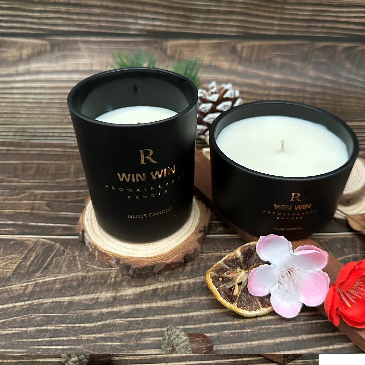 Lavender/Velvet Rose  Aromatherapy Candle