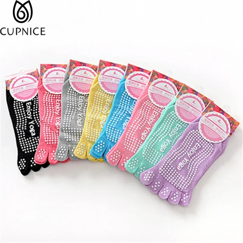 Colorful Women Yoga  Non-Slip Ladies Socks