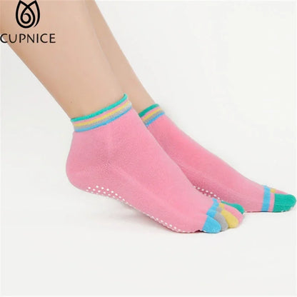 Colorful Women Yoga  Non-Slip Ladies Socks