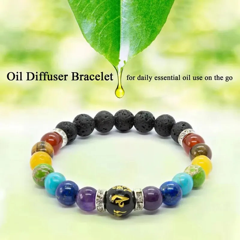 2pcs 7 Chakra Bracelet